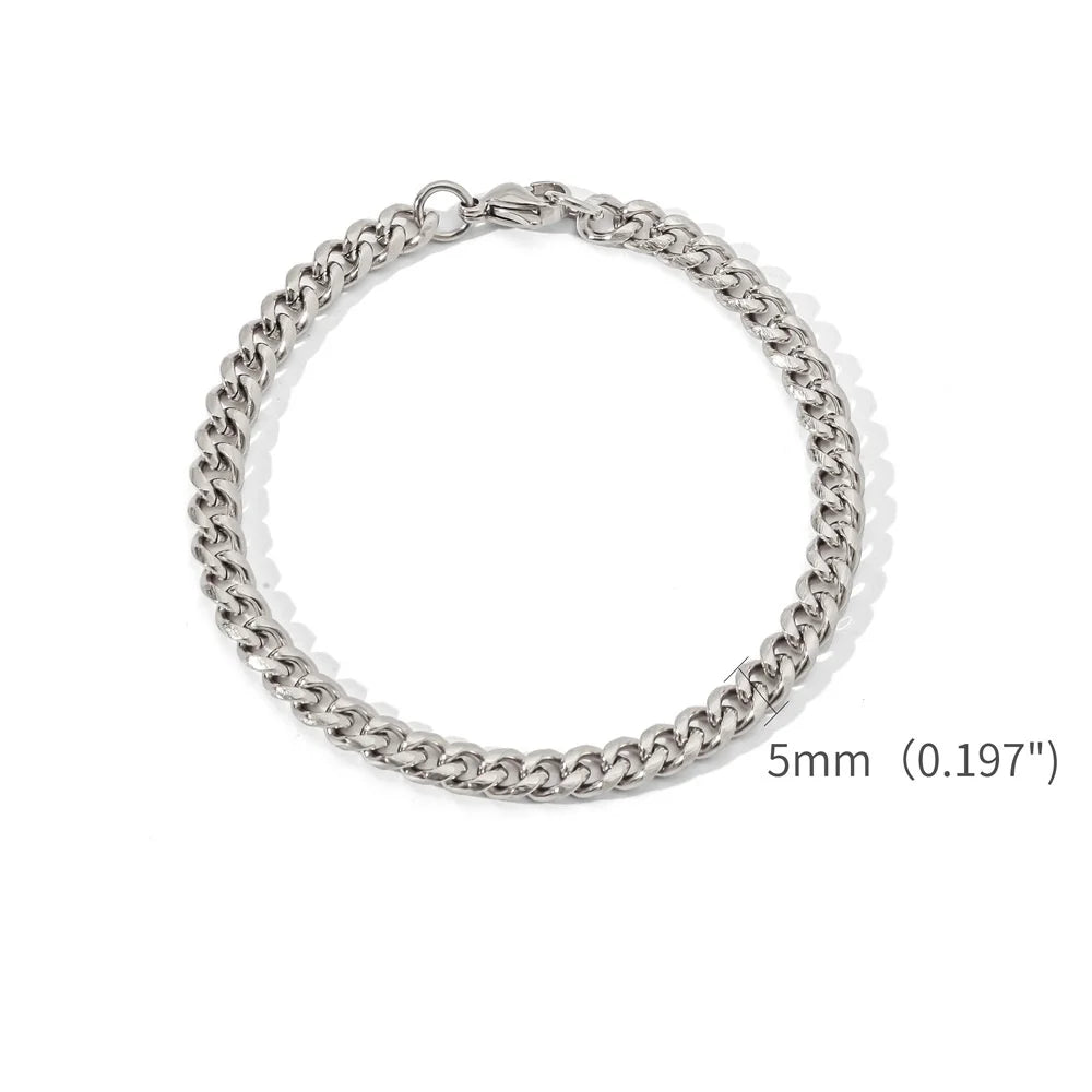 Bracelet or acier inoxydable