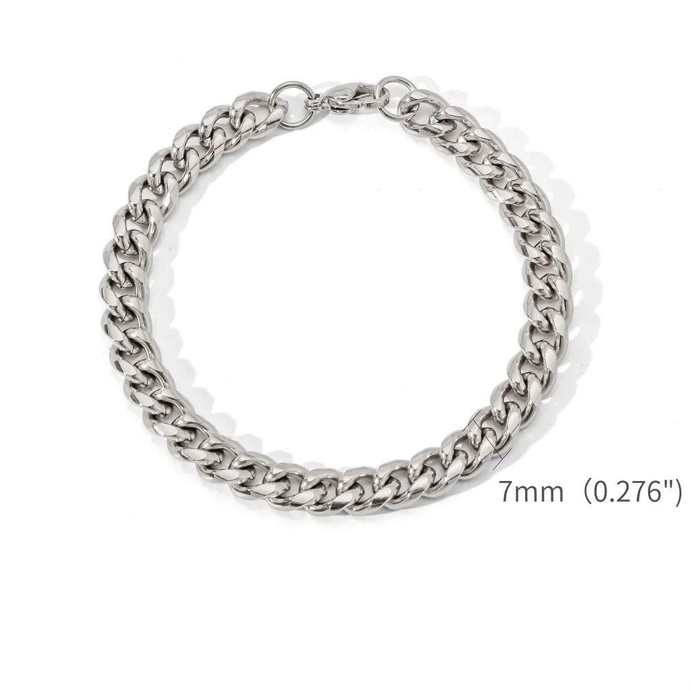 Bracelet or acier inoxydable