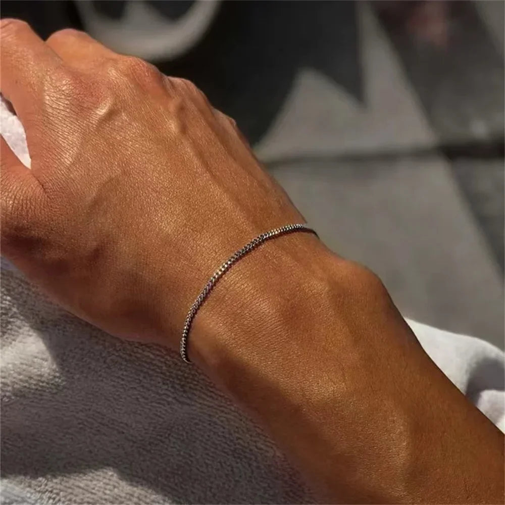 Bracelet or acier inoxydable