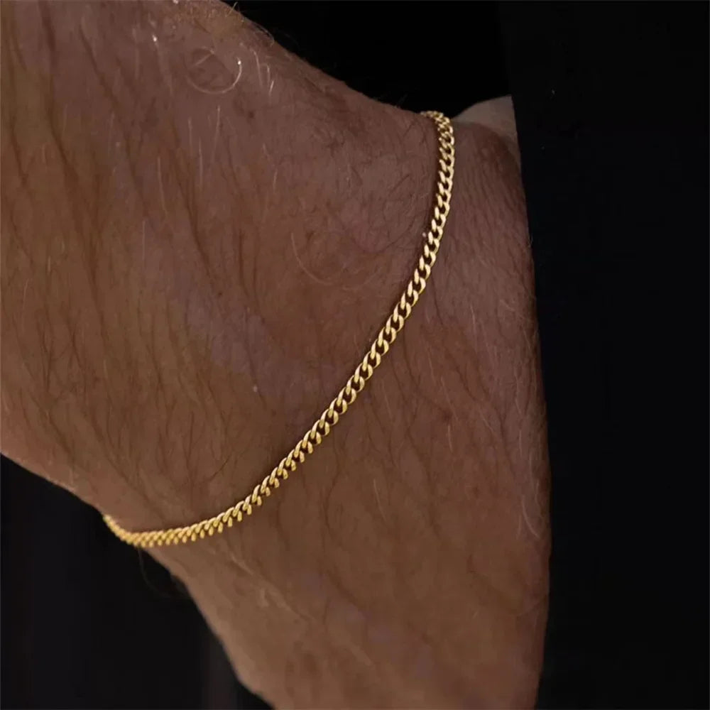 Bracelet or acier inoxydable