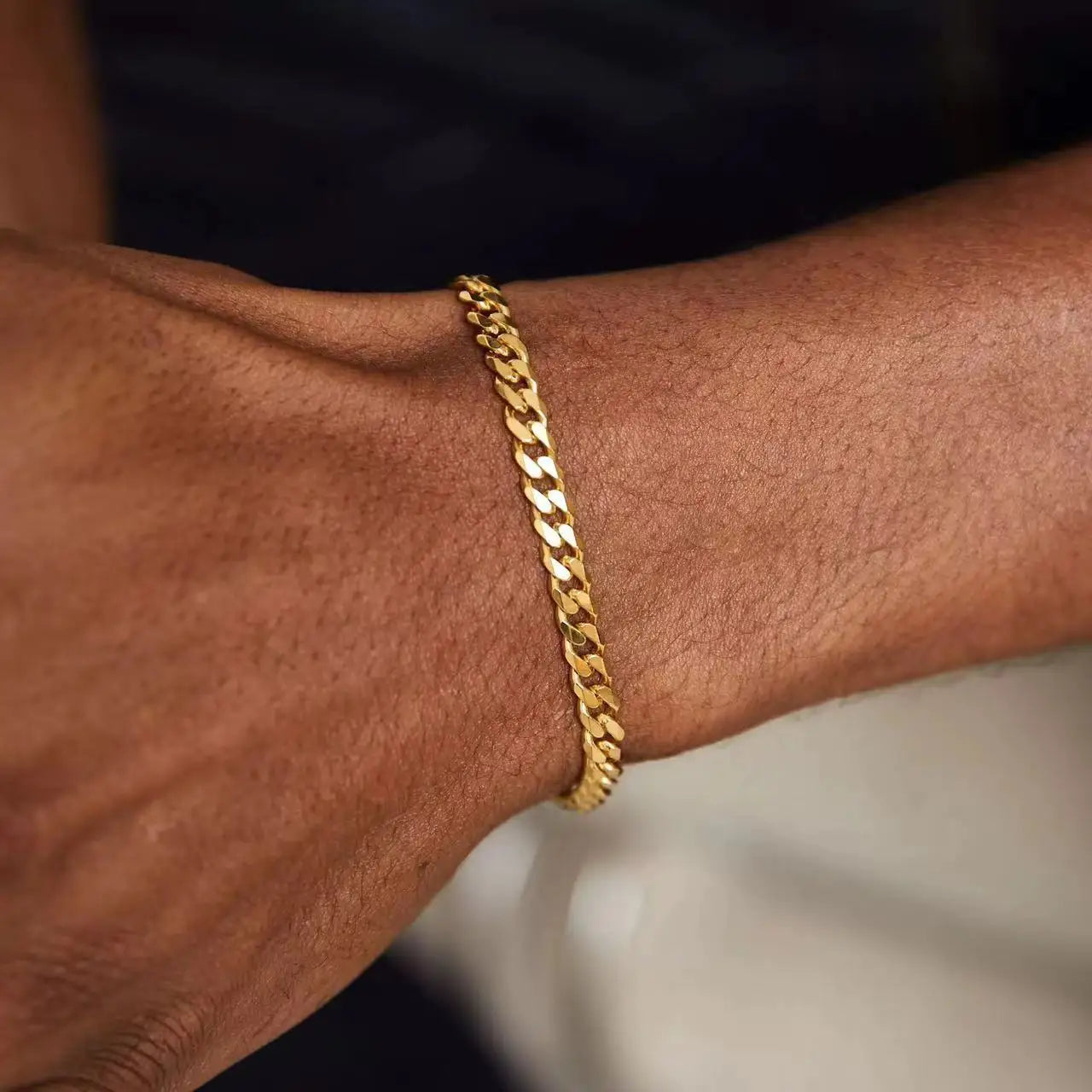 Bracelet or acier inoxydable